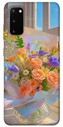 Чохол Demsky Яскравий букет для Samsung Galaxy S20