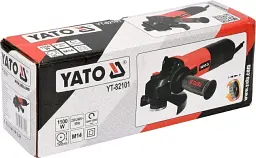 Шліфмашина кутова мережева YATO 1100Вт (YT-82101) - мініатюра 4