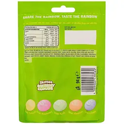 Драже Skittles Crazy Sours Squishy cloudz 94 г - мініатюра 2