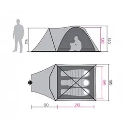 Намет Hannah Hover 3 (1052-118HH0152TS.01) - мініатюра 8