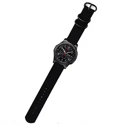 Нейлоновий ремінець Primo Traveller для годинника Samsung Gear S3 Classic SM-R770/Frontier RM-760 Black - мініатюра 3