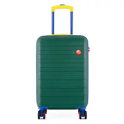 Валіза маленька Semi Line T5846-1 ABS-пластик 20 дюймів 38.5 л для ручної поклажі Зелений - мініатюра 1