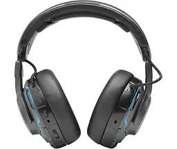 Навушники JBL з мікрофоном Quantum One Black (JBLQUANTUMONEBLK) - мініатюра 2