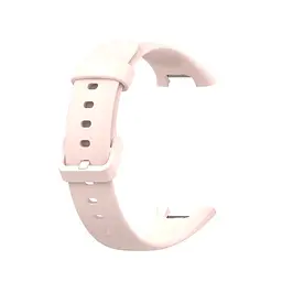 Силіконовий ремінець Tamister для Xiaomi Mi Smart Band 7 Pro Pale pink - мініатюра 3