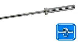 Гриф олімпійський прямий Thunder 120/50 (SG-O-120/50) - мініатюра 5