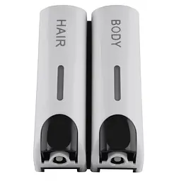 Дозатор рідкого мила HOTEC 13.202 ABS White - мініатюра 4
