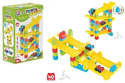 Дитячий автотрек конструктор з гоночними машинками Twister Racing 9581 ТЕХНОК