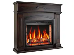 Камінокомплект ArtiFlame DECEMBER AF28S МАХАГОН КОРИЧНЕВИЙ АНТИК - мініатюра 2