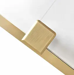 Душова кабіна Rea Montana 90x100 brashed gold KPL-K2508, Золотий, Універсальна, прозорий, золотий - мініатюра 5