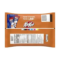 Упаковка шоколадних міні батончиків Kit Kat Halloween Ghost Toast  278 г - мініатюра 3