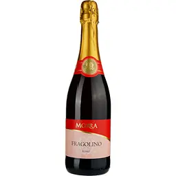 Фраголіно Morra Fragolino Rosso, червоне, солодке, 0,75 л
