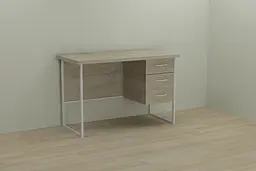 Комп'ютерний стіл Ferrum-decor Гаррі 75x120x60 білий ДСП Дуб Сонома 32мм (FRD-104056)