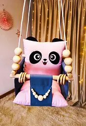 Підвісна гойдалка Pіnk panda, гойдалка для дітей - мініатюра 4