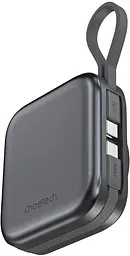 УМБ Choetech Magnetic Wireless 10000mAh 22,5W PD USB-A,USB-C,build USB-C,Apple Watch charger - мініатюра 3