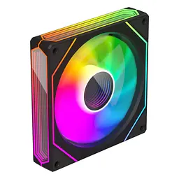 Кулер до корпусу Zezzio PRISM 6 Pro ARGB Black - мініатюра 2