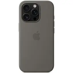 Силіконовий чохол CasePro Silicone Case з MagSafe Stone Gray для iPhone 16 Pro - мініатюра 4