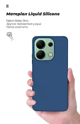 Чехол ArmorStandart ICON для Xiaomi Redmi Note 13 4G Dark Blue (ARM73349) - мініатюра 7