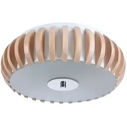 Люстра стельова Brille дерев'яна в зал E27 40W BG (KL-197S/3)