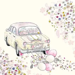 Декупажні серветки Ambiente Just Married 33х33см 18.5 г/м2 20 шт.