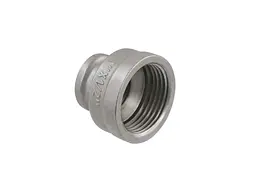 Муфта RAFTEC 1"Вх 1/2"В латунь, ВВ, DN25х15, нікель, MP0301 - мініатюра 4