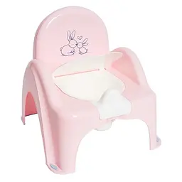Горщик - стільчик Зайчики Tega Baby KR-012-104 рожевий