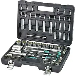 Набір головок Whirlpower 1/4"-1/2" 10-32 мм (95 шт)