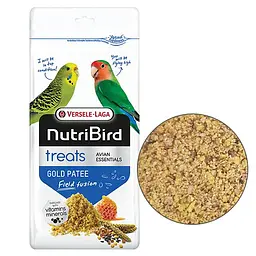 Яєчний корм для птахів Versele-Laga NutriBird Gold Patee Field Fusion НУТРІБЕРД з медом і злаками 250 г (422233)