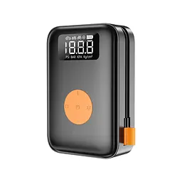 Автомобільний насос WIWU Portable Cordless Tire inflator Wi-Ai003 Чорний