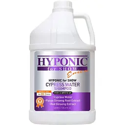 Шампунь Hyponic for Show Dogs з кипарисовою водою для собак, об'єм, 3,8 л