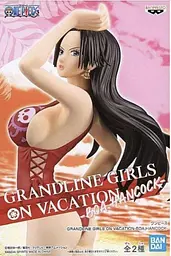 Фігурка Bandai One Piece Великий куш Ванпіс Боа Хенхок Boa Hancock Red swimsuit 20 см B OP BH RS - мініатюра 5