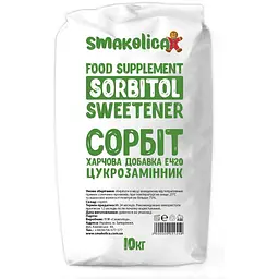 Сорбіт (сорбітол, цукрозамінник), Е420, мішок 10кг