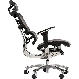 Офісне крісло GT Racer X-801A (W-80), сіре (X-801A Gray (W-80)) - мініатюра 4