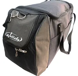 Дорожня сумка Wallaby 447-5 нейлон 420D 59 л 48+18х32х28 см Чорна з хакі - мініатюра 7