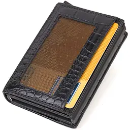 Шкіряний картхолдер Canpellini 6,5х9х2 см acs0025898 - мініатюра 3