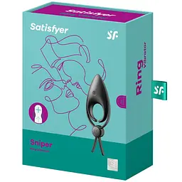 Ерекційне кільце Satisfyer Sniper 14.5 см чорний - мініатюра 7