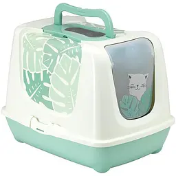 Moderna Trendy Cat Eden 57.30х44.40х43.75 см закритий туалет для котів з вугільним фільтром та совком