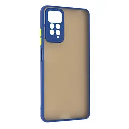 Чехол-накладка для Xiaomi Redmi Note 12 Pro 4G, Frosted Matte, синий, противоударный чехол с защитой всего корпуса, термополиуретан TPU + поликарбонат PC, ArmorStandart (ARM68325)