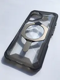 Чохол протиударний UAG Plasma XTE MagSafe для iPhone 16 (6.1") Ash/Titanium 1144761F3136 - мініатюра 4