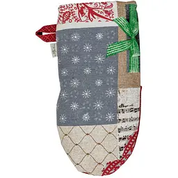 Рукавичка Прованс Merry Christmas разноцветная (31411) - мініатюра 2