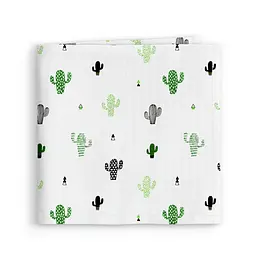 Пелюшки муслінові Cosas Cactus 75x75 см, зелені - мініатюра 2