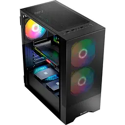 Корпус LogicConcept ARYA MESH+GLASS ARGB fans 2x140mm+1x120mm BLACK без БЖ ATX (AT-ARYA-10-000000-0002) Без БП - мініатюра 4