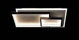 Люстра стельова LED Splendid Ray L2333/2+1, 3 лампи, чорнобіла, сучасний стиль для дому - мініатюра 4