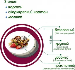 Набір магнітів Magdum "Страви світу" ML4031-26 EN - мініатюра 8
