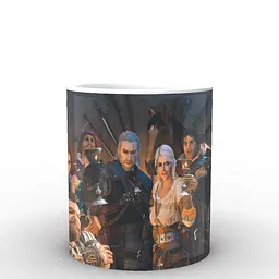 Кухоль GeekLand The Witcher Відьмак постер TW.02.006.604 330 мл білий - мініатюра 2