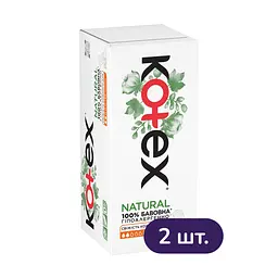 Щоденні прокладки Kotex Natural Normal 80 шт. (2 п. x 40 шт.)