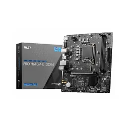 Материнська плата MSI PRO H610M-E DDR4 - мініатюра 2
