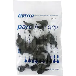 Набір міжзубних щіток Paro Swiss Flexi Grip XX-великі 11.5 мм чорний 30 шт. - мініатюра 2