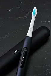 Електрична звукова зубна щітка Oral-B Pulsonic Slim Luxe 4500 + футляр, чорна - мініатюра 4