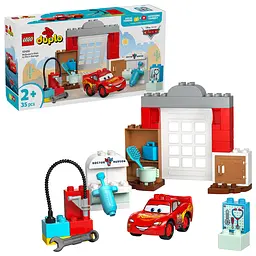 Конструктор LEGO DUPLO Disney Візит МакКвіна в гараж Дока 35 деталей (10456) - мініатюра 5