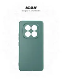 Чехол ArmorStandart ICON для Xiaomi Redmi Note 15 Pro 4G Camera cover Dark Green (ARM89819) - мініатюра 3